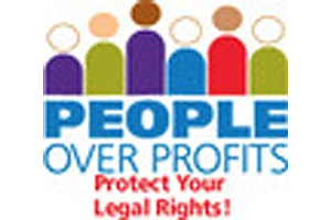 Badge - People Over Profits - Protect Your Legal Rights